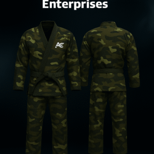 Camouflage Custom BJJ Gi – 350, 380, 450, 550 GSM