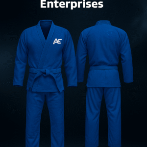 Blue Custom BJJ Gi – Available in 350, 380, 450, 550 GSM