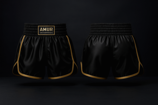 Traditional Muay Thai Shorts – Classic Satin Wide-Leg Style