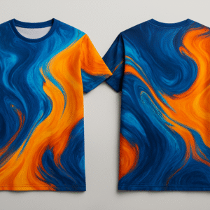 Fully Sublimated T-Shirt – All-Over Custom Print for Teams & Brands