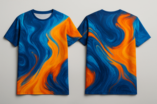 Fully Sublimated T-Shirt – All-Over Custom Print for Teams & Brands