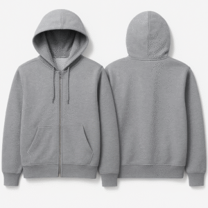 Zipper Hoodie – Full-Zip Custom Hoodie for Private Label & Gym Wear