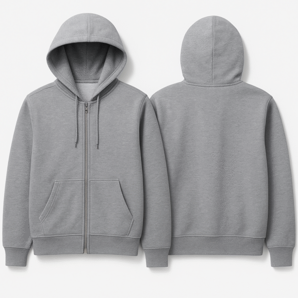 Zipper Hoodie – Full-Zip Custom Hoodie for Private Label & Gym Wear