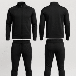 Slim Fit Tracksuit – Full Zip Custom Athletic Set for Brands & Gyms