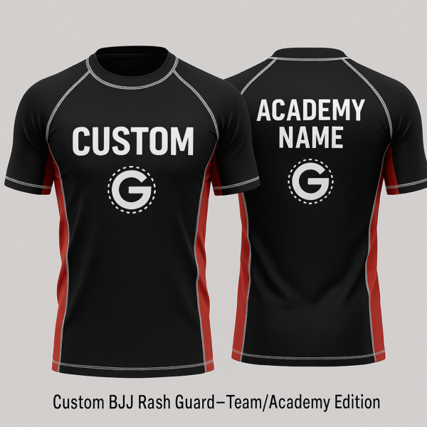 Custom BJJ Rash Guard – NoGi Team/Academy Edition