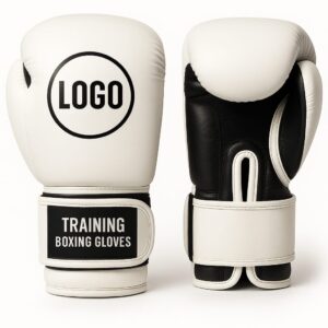 Custom Training Boxing Gloves Front and Back – PU Leather – Amur Enterprises