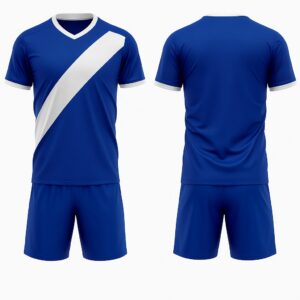 Front and back view of Custom Elite Soccer Uniform – ProDry Edition